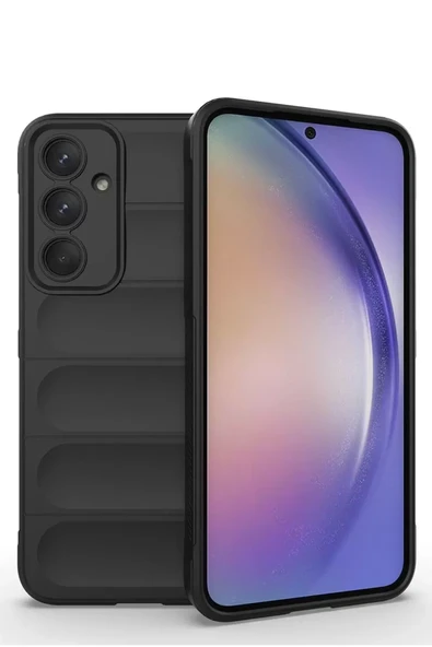 Newface Samsung Galaxy M14 5G Kılıf Optimum Silikon - Siyah ürün görseli 1