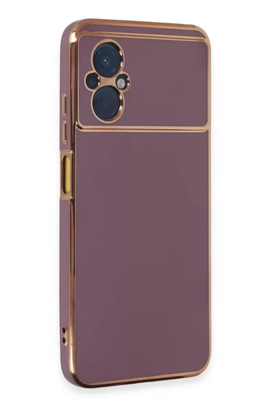Newface Xiaomi Poco M5 Kılıf Volet Silikon - Mor ürün görseli 1