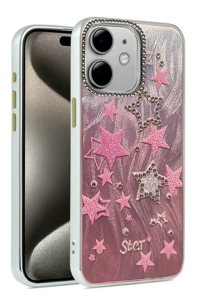 Newface Apple iPhone 11 Kılıf Blade Aynalı Desenli Kapak - Desen 7 ürün görseli 1