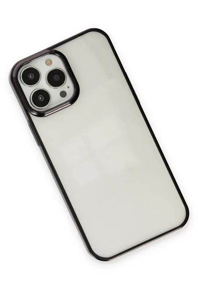 Newface Apple iPhone 14 Pro Kılıf Element Silikon - Siyah - Resim 3