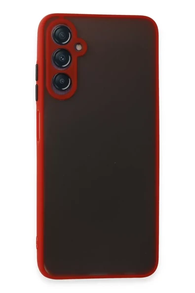 Newface Samsung Galaxy A05S Kılıf Montreal Silikon Kapak - Kırmızı ürün görseli 1