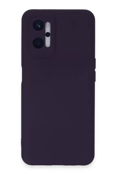 Newface Realme 9i 4G Kılıf Nano içi Kadife Silikon - Mor ürün görseli 1