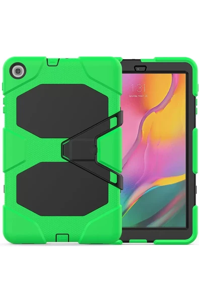 Newface Samsung Galaxy T510 Tab A 10.1 Kılıf Griffin Tablet Kapak - Yeşil ürün görseli 1
