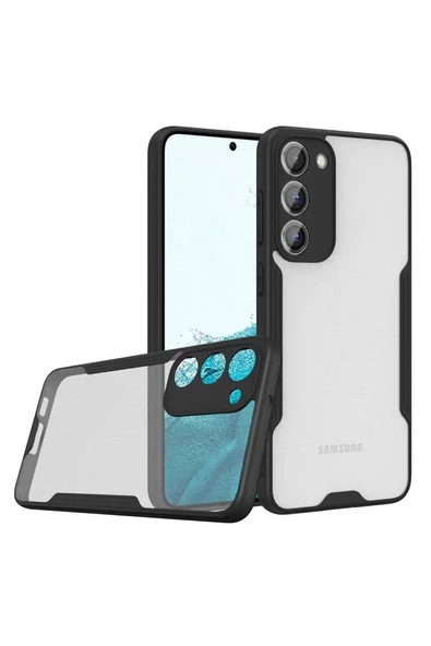 Newface Samsung Galaxy S23 Plus Kılıf Platin Silikon - Siyah ürün görseli 1