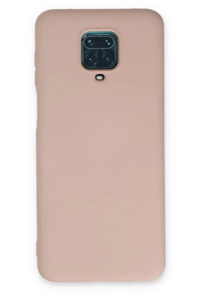 Newface Xiaomi Redmi Note 9 Pro Kılıf Nano içi Kadife Silikon - Pudra ürün görseli 1