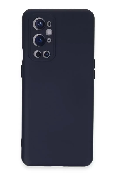 Newface One Plus 9 Pro Kılıf Nano içi Kadife Silikon - Lacivert ürün görseli 1