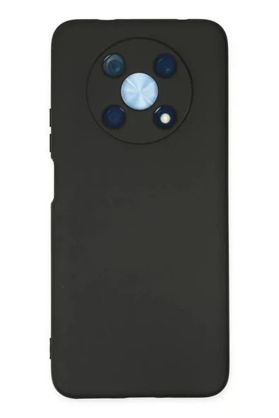 Newface Huawei Nova Y90 Kılıf Nano içi Kadife Silikon - Siyah ürün görseli 1