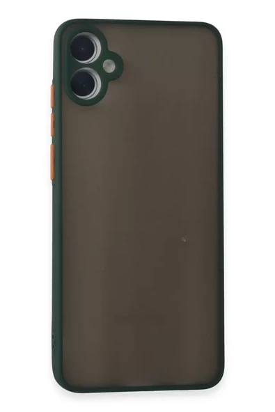 Newface Samsung Galaxy A05 Kılıf Montreal Silikon Kapak - Yeşil ürün görseli 1