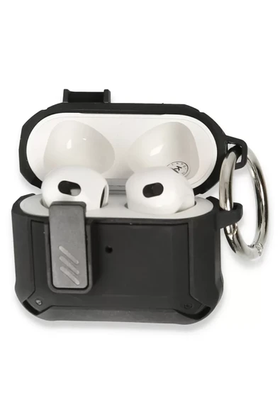 Newface Apple Airpods Pro 2 (2.nesil) Truva Kılıf - Siyah ürün görseli 1