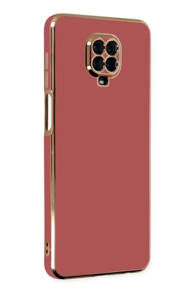 Newface Xiaomi Redmi Note 9 Pro Kılıf Volet Silikon - Kırmızı ürün görseli 1