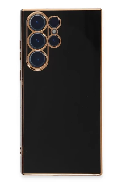 Newface Samsung Galaxy S23 Ultra Kılıf Volet Silikon - Siyah ürün görseli 1