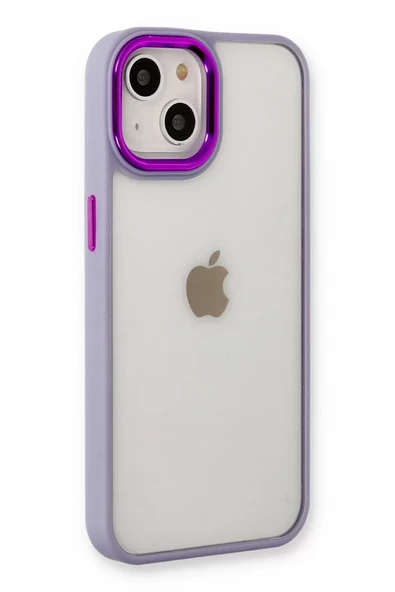 Newface Apple iPhone 14 Plus Kılıf Dora Kapak - Lila ürün görseli 1