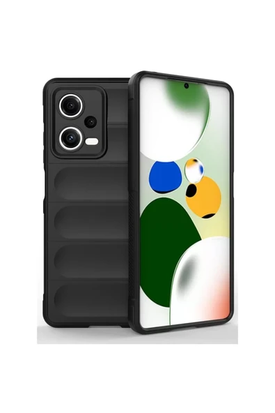 Newface Xiaomi Poco X5 5G Kılıf Optimum Silikon - Siyah ürün görseli 1