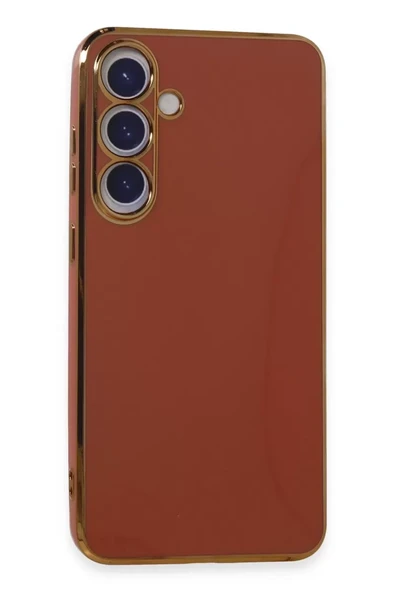 Newface Samsung Galaxy S24 Plus Kılıf Volet Silikon - Kırmızı ürün görseli 1