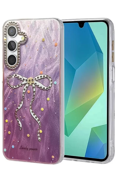 Newface Samsung Galaxy S25 Plus Kılıf Blade Aynalı Desenli Kapak - Desen 1 ürün görseli 1