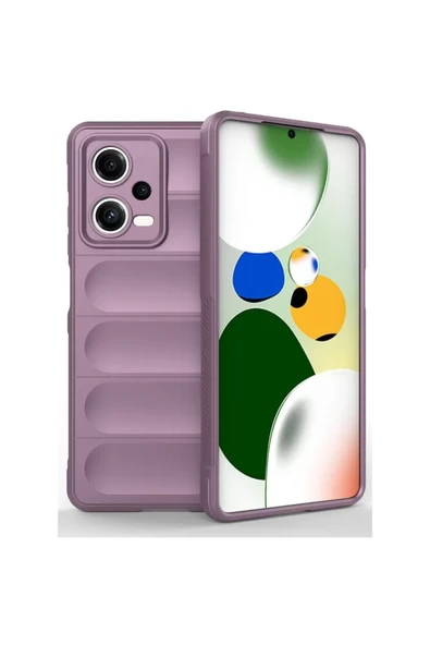 Newface Xiaomi Poco X5 5G Kılıf Optimum Silikon - Mor ürün görseli 1