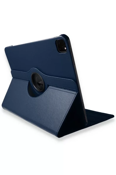 Newface Apple iPad Pro 11 (2020) Kılıf 360 Tablet Deri Kılıf - Lacivert ürün görseli 1