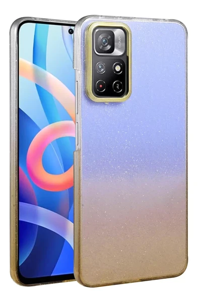 Newface Xiaomi Redmi Note 11 Pro Glossy Kapak - Çöl Titanyum ürün görseli 1