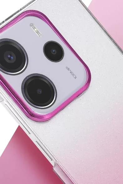 Newface Xiaomi Redmi Note 14 4G Glossy Kapak - Mor - Resim 2