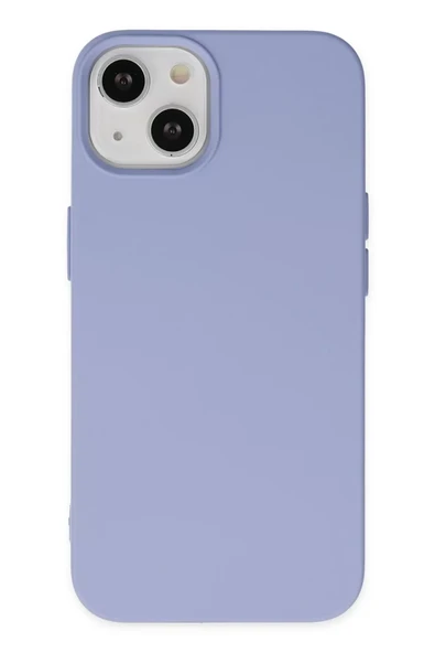 Newface Apple iPhone 14 Plus Kılıf Nano içi Kadife Silikon - Lila ürün görseli 1