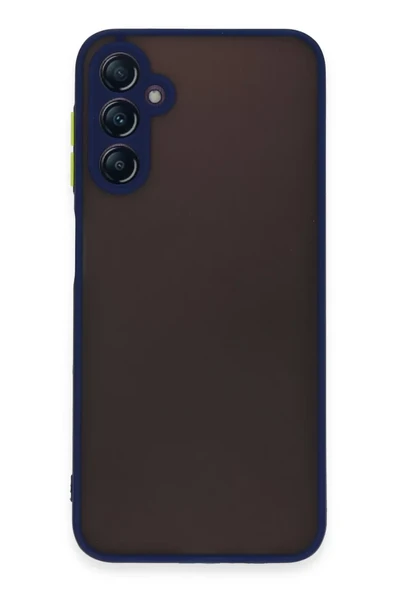 Newface Samsung Galaxy A14 4G Kılıf Montreal Silikon Kapak - Lacivert ürün görseli 1