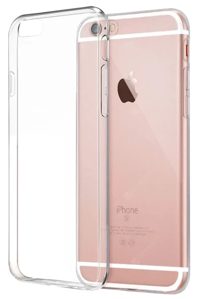 Newface Apple iPhone 6 Kılıf Lüx Şeffaf Silikon ürün görseli 1