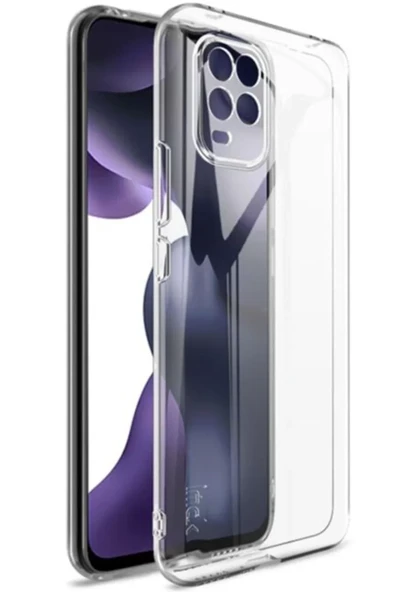 Newface Xiaomi Mi 10 Lite Kılıf Lüx Şeffaf Silikon - Şeffaf ürün görseli 1