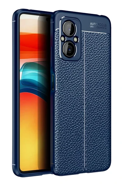 Newface Xiaomi Poco M5 Kılıf Auto Focus Kapak - Lacivert ürün görseli 1