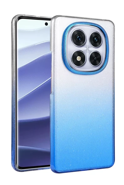 Newface Xiaomi Redmi Note 14 Pro Plus Glossy Kapak - Mavi ürün görseli 1