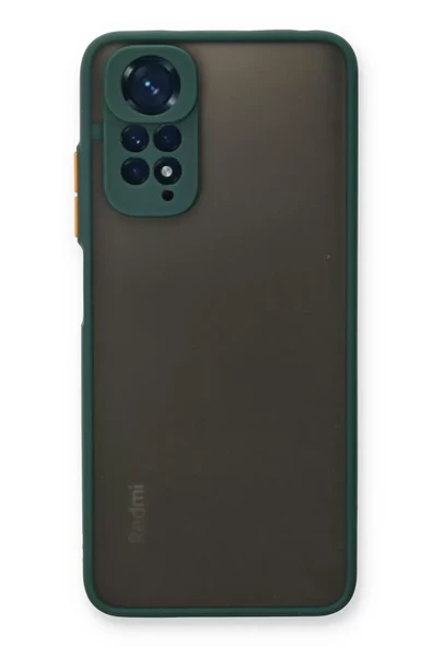 Newface Xiaomi Redmi Note 11 Pro Kılıf Montreal Silikon Kapak - Yeşil ürün görseli 1