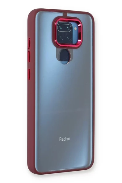 Newface Xiaomi Redmi Note 9 Kılıf Dora Kapak - Kırmızı ürün görseli 1