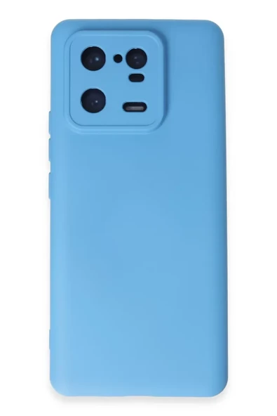 Newface Xiaomi Mi 13 Pro Kılıf Nano içi Kadife Silikon - Mavi ürün görseli 1