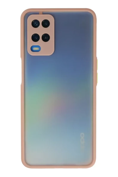 Newface Oppo A54 4G Kılıf Montreal Silikon Kapak - Pembe ürün görseli 1