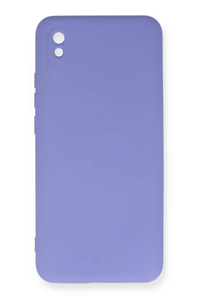 Newface Xiaomi Redmi 9A Kılıf Nano içi Kadife Silikon - Lila ürün görseli 1