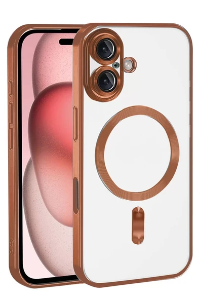 Newface Apple iPhone 17 Kross Magneticsafe Kapak - Turuncu ürün görseli 1