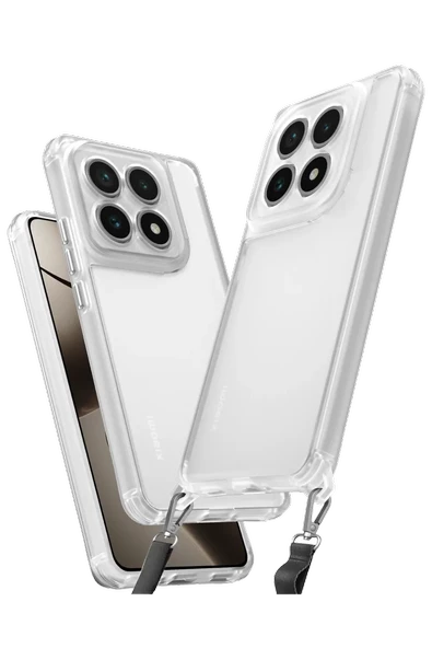 Newface Xiaomi Mi 14T Pro Kılıf Penta Silikon Kılıf - Şeffaf ürün görseli 1