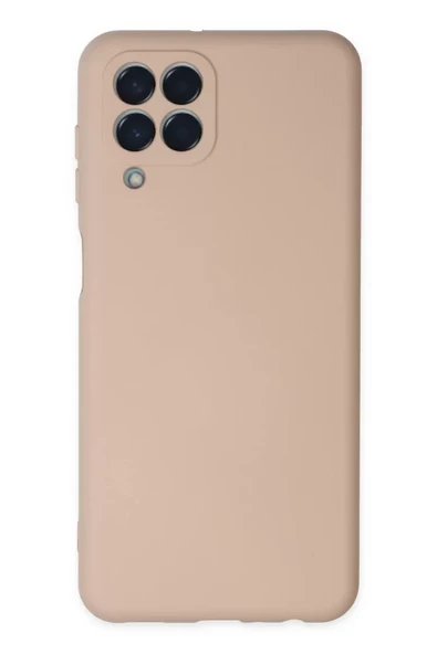 Newface Samsung Galaxy M33 Kılıf Nano içi Kadife Silikon - Pudra ürün görseli 1