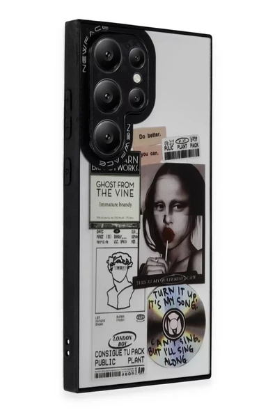Newface Samsung Galaxy S24 Ultra Kılıf Mirror Desenli Kapak - Mirror - 2 ürün görseli 1