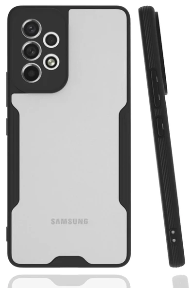 Newface Samsung Galaxy A33 5G Kılıf Platin Silikon - Siyah ürün görseli 1