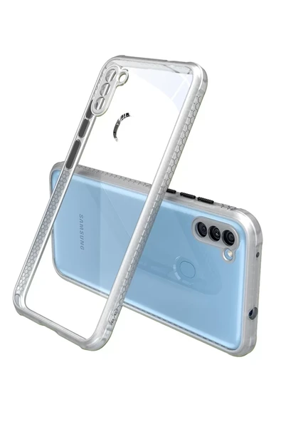 Newface Samsung Galaxy A11 Kılıf Miami Şeffaf Silikon - Şeffaf ürün görseli 1