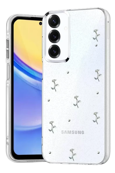 Newface Samsung Galaxy S23 FE Fiyonk Desenli Kapak - Desen 4 ürün görseli 1