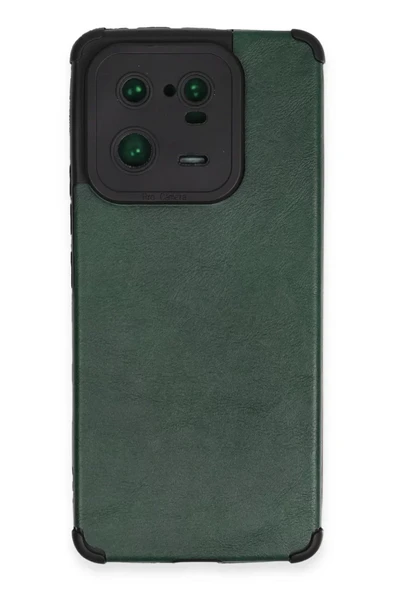 Newface Xiaomi Mi 13 Pro Kılıf Loop Deri Silikon - Yeşil ürün görseli 1