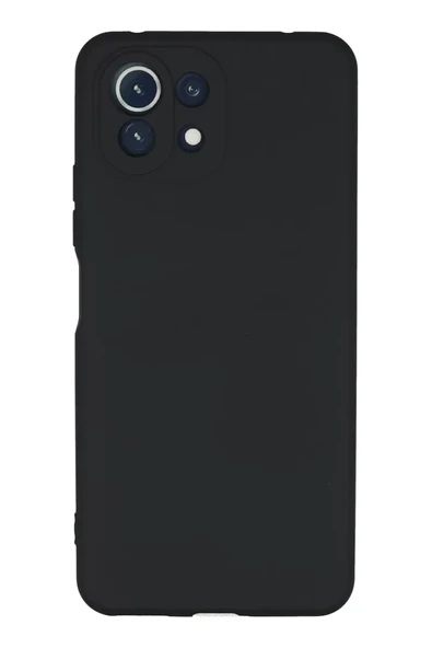 Newface Xiaomi Mİ 11 Lite Kılıf Nano içi Kadife Silikon - Lacivert ürün görseli 1