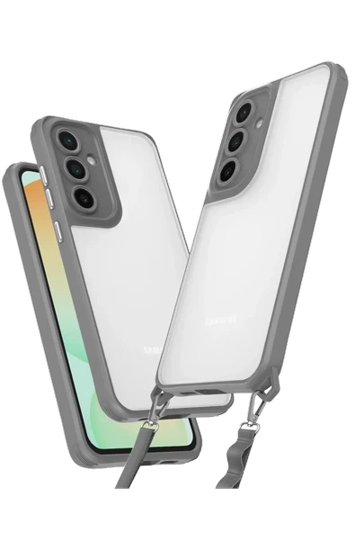 Newface Samsung Galaxy A15 4G Kılıf Penta Silikon Kılıf - Titan Gri ürün görseli 1