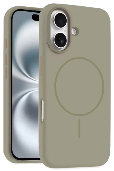 Joko Apple iPhone 16 Plus Kılıf Jully Magsafe Kapak - Çöl Titanyum ürün görseli 1