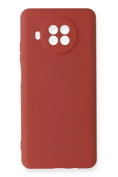 Newface Xiaomi Mi 10T Lite Kılıf Nano içi Kadife Silikon - Kiremit ürün görseli 1
