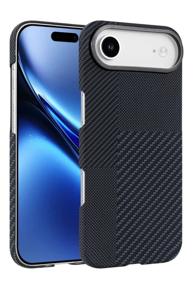 Newface Apple iPhone 17 Air Vega Magsafe Kapak - Siyah ürün görseli 1