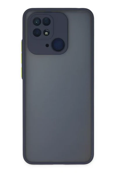 Newface Xiaomi Redmi 10C Kılıf Montreal Silikon Kapak - Lacivert ürün görseli 1