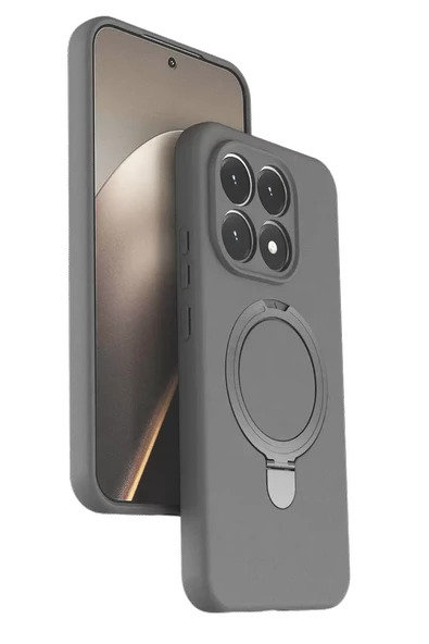Newface Xiaomi Mi 15T Regal Magsafe Standlı Kapak - Titan Gri ürün görseli 1