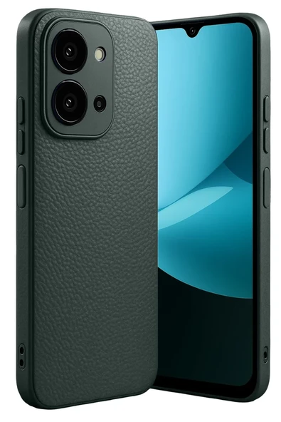 Newface Xiaomi Redmi 15C 4G Thermax Silikon Kılıf - Koyu Yeşil ürün görseli 1